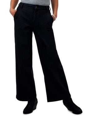 Style & Co. Petite High-rise Wide-leg Jeans - Black