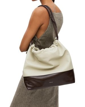 Radley The Portobello Large Leather Drawstring Shoulder Bag - Multicolor