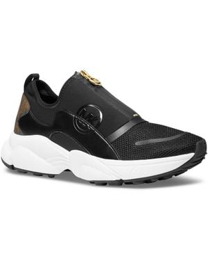 MICHAEL Michael Kors Sami Zip Sneakers - Black