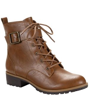 Style & Co. Zoeyy Full-zip Booties - Brown