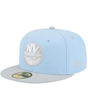 KTZ /gray New York Islanders Color Pack Two-tone 59fifty Fitted Hat - Blue