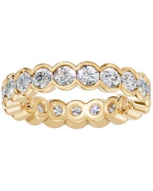 Macy's Diamond Round-cut Full Eternity Band Ring (3 Ct. T.w. - Metallic