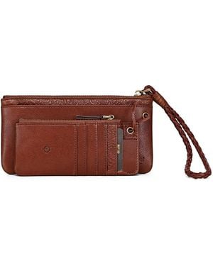 Old Trend Marigold Mini Zipper Wallet - Brown