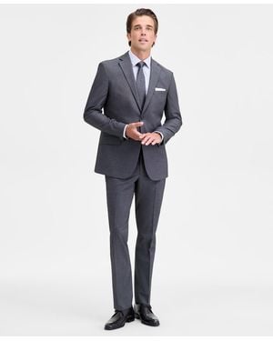 DKNY Modern-fit Nested Fall Suit - Blue