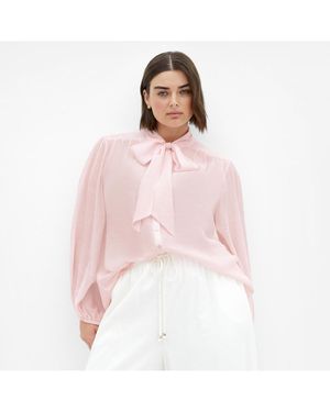 City Chic Plus Size Arianna Top - Pink