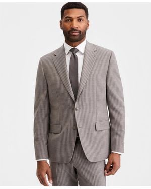 Michael Kors Classic-fit Suit Separate Jacket - Gray