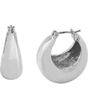 Robert Lee Morris Chubby huggie Earrings - Metallic