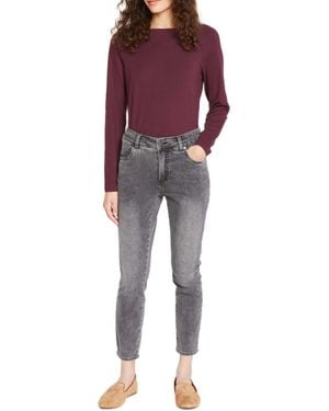 UNIVERSAL STANDARD Seine High Rise Skinny Jeans - Red