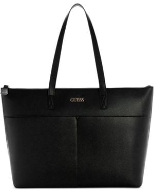 Guess Azulena Extra-large Tote Bag - Black