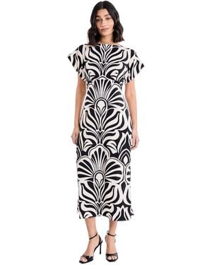 Donna Morgan Dolman Maxi Dress - White