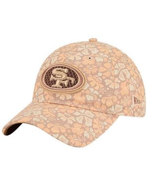 KTZ San Francisco 49ers Floral 9twenty Adjustable Hat - Natural