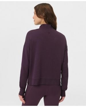 Sweaty Betty After Class Funnel-neck Sweatshirt - Purple