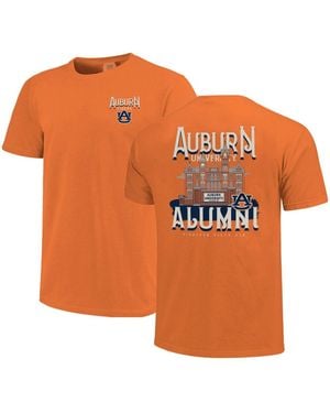 Image One Auburn Tigers Comfort Colors Campus Alumni Relaxed Fit Heavyweight Cotton T-shirt - Orange