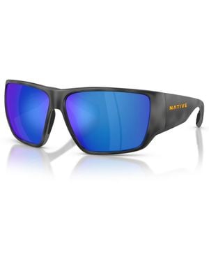 Native Eyewear Polarized Sunglasses Sightcaster Ii Xd9047 - Blue