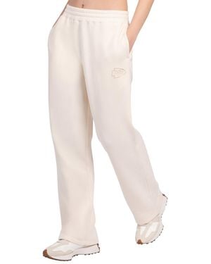 Starter Kansas City Chiefs Pastel High Waisted Travel Fleece Pants - White