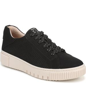 Naturalizer Turner Lace-up Round Toe Sneakers - Black