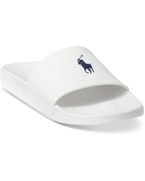 Polo Ralph Lauren Polo Slide Sandal - White