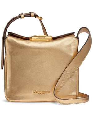 Donna Karan Amagansett Leather Adjustable-strap Crossbody - Natural