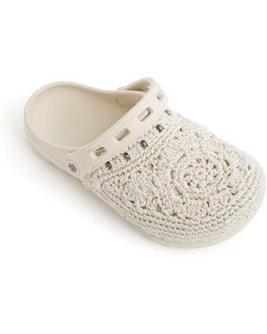 The Sak Bolo Clog - White