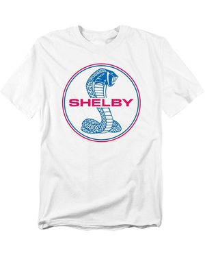 Shelby Cobra Logovision Carroll Shelby Circle Logo Light T-shirt - White