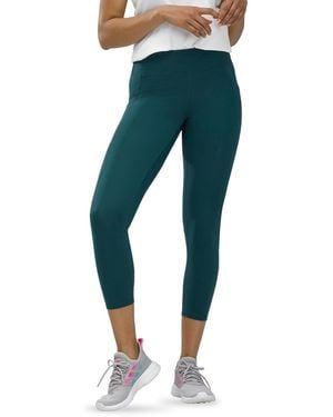 Hue Active Pep Talking Skimmer Cropped legging - Green