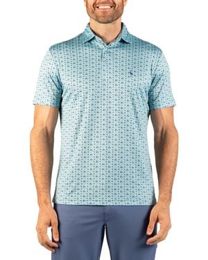 Tailorbyrd Golf Carts Performance Polo - Blue