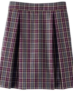 Lands' End Big Girls Top Of Knee Plaid Skort - Multicolor