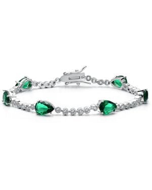 Rachel Glauber White Gold Plated - Green