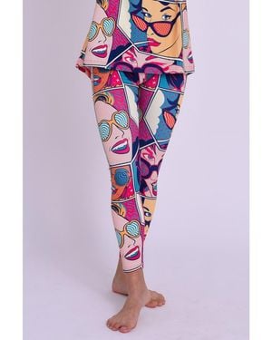 OOSC Baselayer leggings - Purple