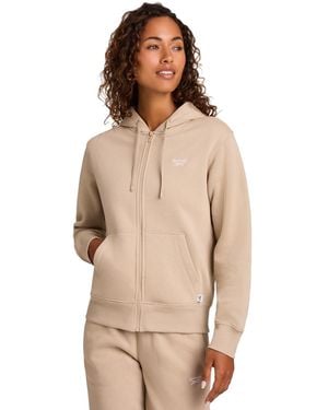 Reebok Long Sleeves Sweatshirt - Natural