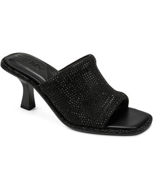 DKNY Reading Slip-on Dress Sandals - Black