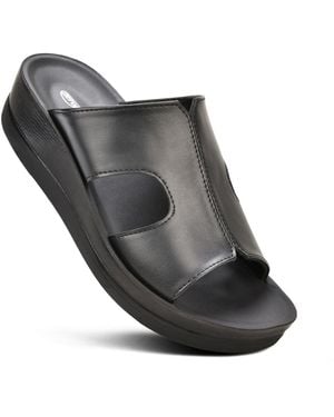 AEROTHOTIC Wenzel Comfortable Slide Sandal - Gray