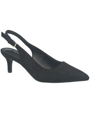 French Connection Quinn Suede Pumps - Blue