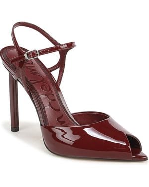 Sam Edelman Tinslie Strappy Pumps - Red