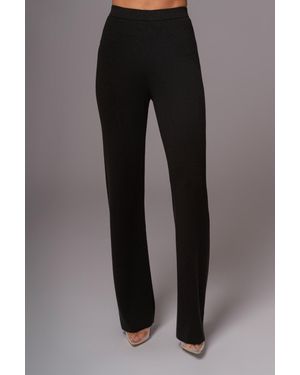 JLUXLABEL Alani Knit Pants - Black