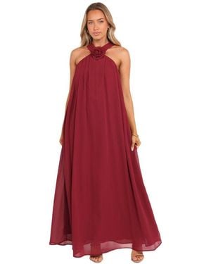 Petal & Pup Melba Maxi Dress - Red