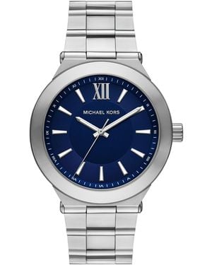 Michael Kors Michael Billie Three-hand Stainless Steel Watch 44mm - Gray