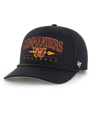 '47 Washington Commanders Roscoe Hitch Adjustable Hat - Black