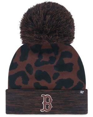 '47 Boston Red Sox Rosette Cuffed Knit Hat - Black