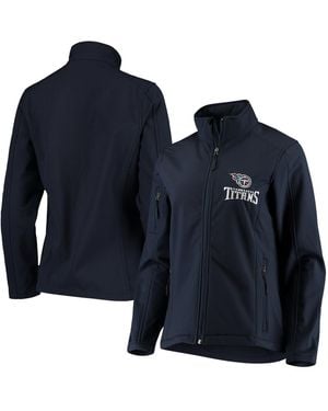 Dunbrooke Tennessee Titans Full-zip Sonoma Softshell Jacket - Blue