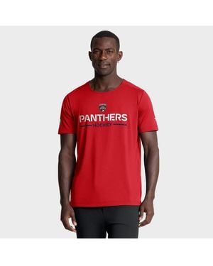 Fanatics Florida Panthers Authentic Pro Rink Tech T-shirt - Red