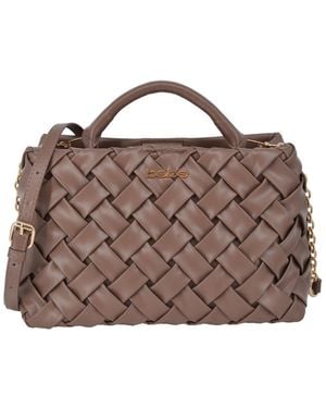 Bebe Luca Small Satchel Crossbody Bag - Brown