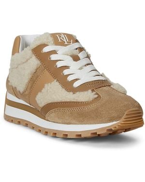 Ralph Lauren Dani Lace-up Sneakers - Metallic