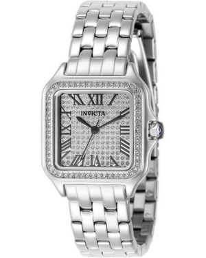 INVICTA WATCH Quartz Angel Water Resistant Stainless Steel Watch - Gray