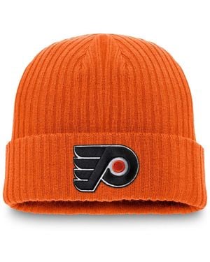 Fanatics Philadelphia Flyers Component Cuffed Knit Hat - Orange