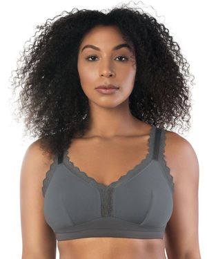 Parfait Plus Size Dalis Wire-free Bralette - Blue