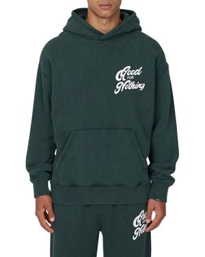 Good For Nothing Funk Relaxed Hoodie - Green