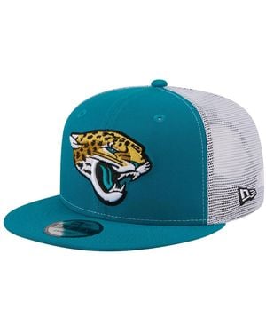 KTZ Jacksonville Jaguars Core Team 9fifty Trucker Snapback Hat - Blue