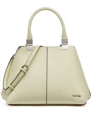 【 】★バッグ★ Granite Convertible Satchel Snap Calvin Klein Granite Studded Convertible Satchel Bag in