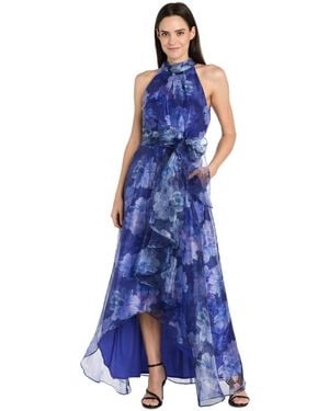 R & M Richards 3-pc. Glitter-embellished Pantsuit - Blue